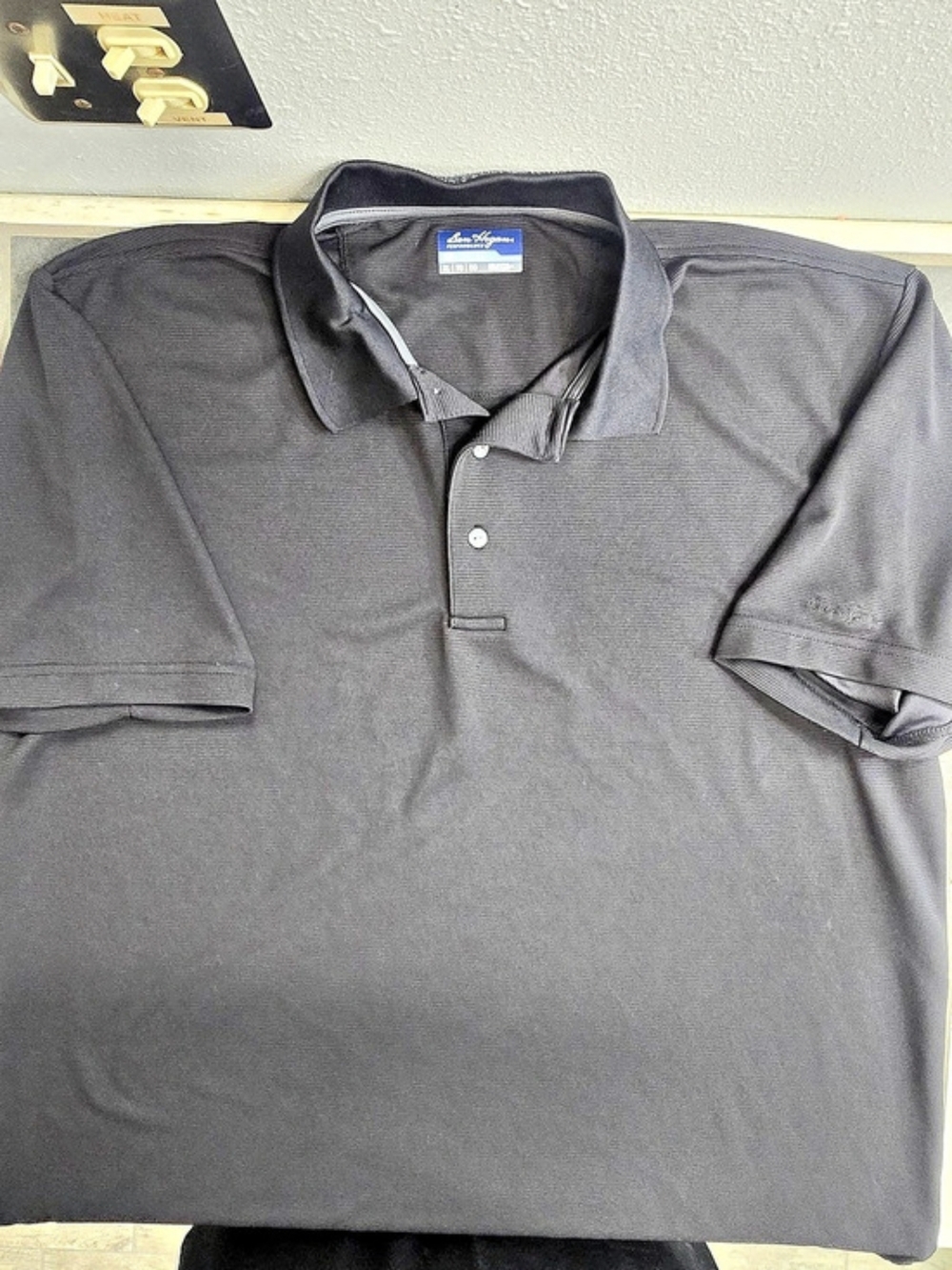 Ben Hogan Men's Polo Shirt in Black Size XL (30/31) Like New